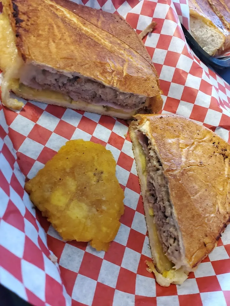 Cuban Sandwich and Fries